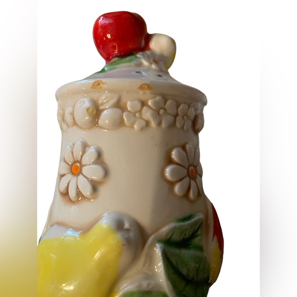 Vintage Fred Roberts Ceramic Fruit Jar Kitchen Canister and Shaker made in Japan - Picture 10 of 10